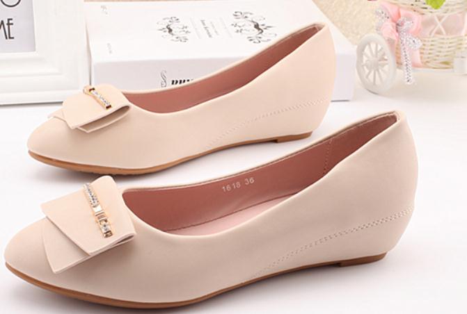 2019 Women's shoes in Spring and Autumn with New style Slope heel pointed end bowknot @2252, Pink
2019 Women's shoes in Spring and Autumn with New style Slope heel pointed end bowknot @2252, Pink