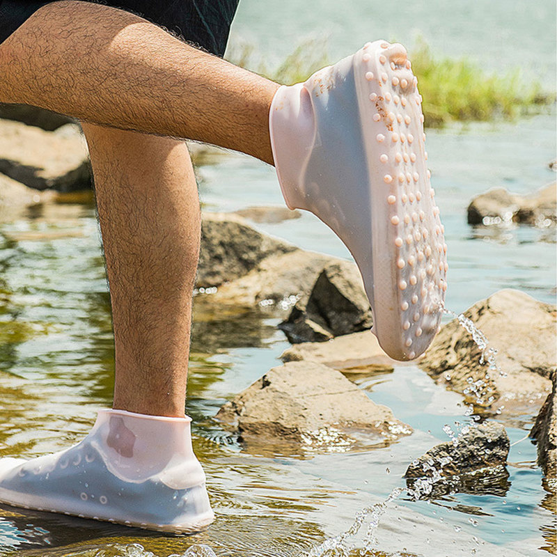 Rainy Days Wear-resistant Washable Silicone Rainproof Reusable Waterproof Shoe Covers Rain Boots for Adult Children
Rainy Days Wear-resistant Washable Silicone Rainproof Reusable Waterproof Shoe Covers Rain Boots for Adult Children