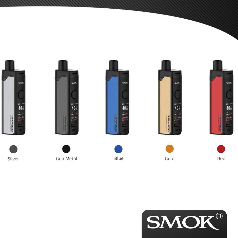 Original SMOK RPM Lite Kit 40W 1250mAh battery With RPM Mesh 0.4ohm Coil and RPM DC 0.8ohm MTL Coil
Original SMOK RPM Lite Kit 40W 1250mAh battery With RPM Mesh 0.4ohm Coil and RPM DC 0.8ohm MTL Coil