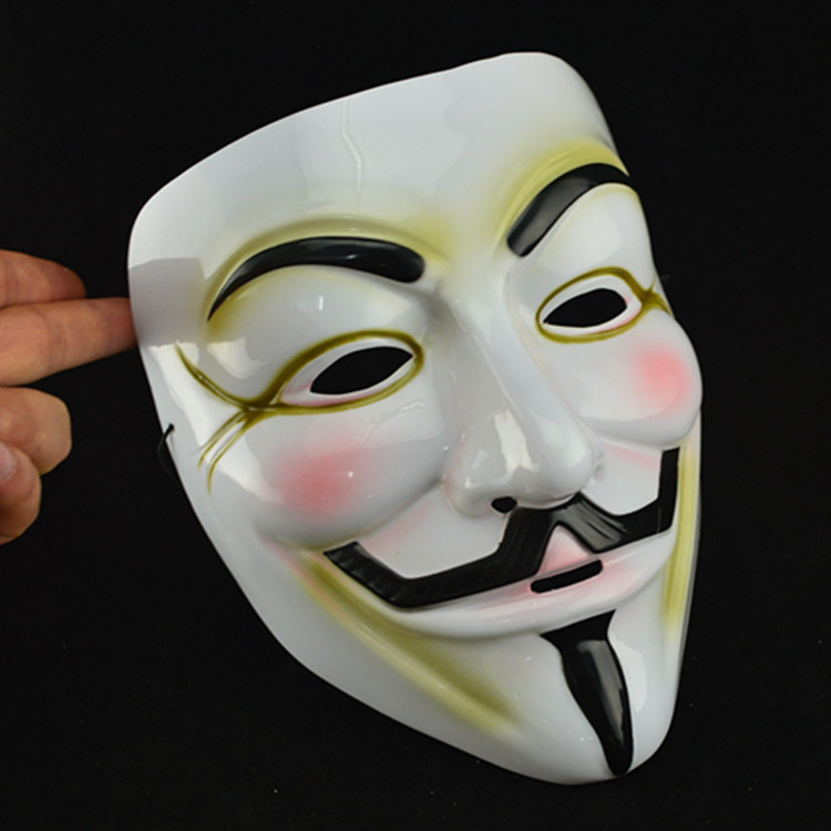 HotSale Halloween Masks V for Vendetta Mask Anonymous Guy Fawkes Fancy Dress Adult Costume Accessory Masquerade Cosplay Masks
HotSale Halloween Masks V for Vendetta Mask Anonymous Guy Fawkes Fancy Dress Adult Costume Accessory Masquerade Cosplay Masks