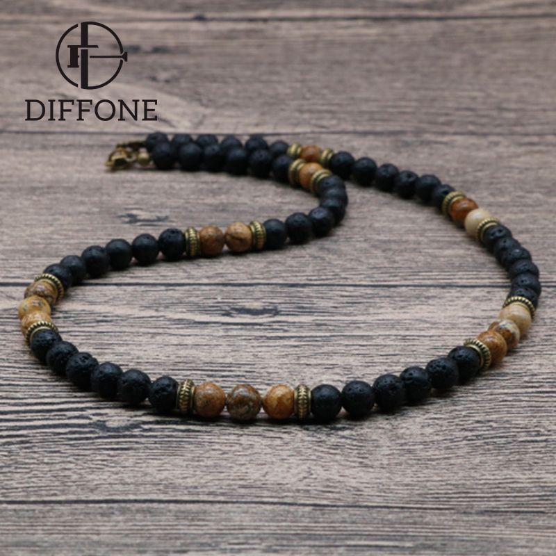 Diffone Natural Stone Necklace Men Antique Choker Necklace For Hombre Yoga Meditation 7 Chakra Custom Collar
Diffone Natural Stone Necklace Men Antique Choker Necklace For Hombre Yoga Meditation 7 Chakra Custom Collar