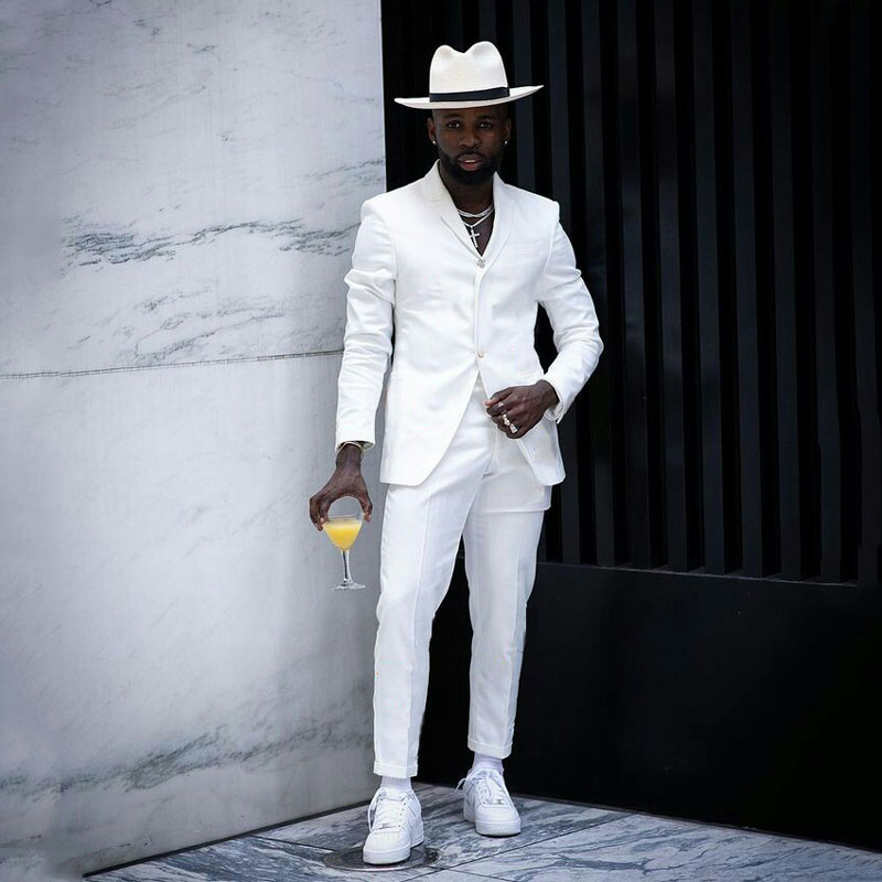 Latest Ivory Men Suits for Wedding Suits Business Man Jacket Skinny Groom Tuxedos 2Piece Slim Fit Terno Masculino Custom Made Costume Homme, Same as image
Latest Ivory Men Suits for Wedding Suits Business Man Jacket Skinny Groom Tuxedos 2Piece Slim Fit Terno Masculino Custom Made Costume Homme, Same as image