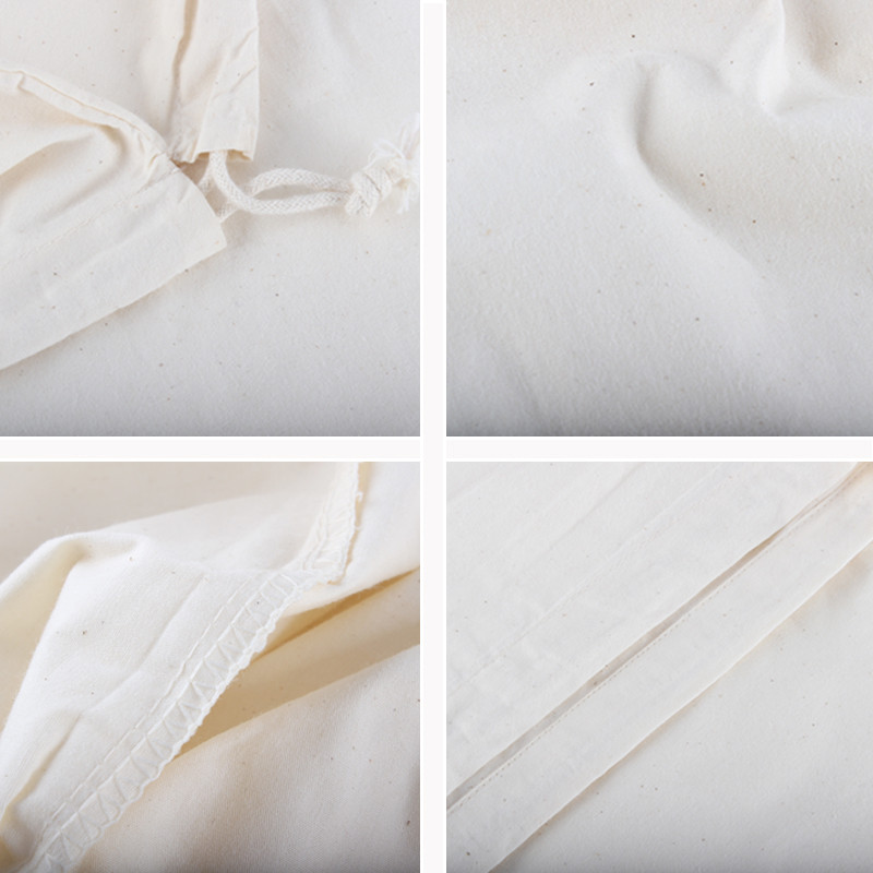 7x9 9x12 10x15 13x18 15x20cm cotton drawstring bag Small Muslin Bracelet Gifts Jewelry Packaging Bags Cute Drawstring Gift Bag P703617125