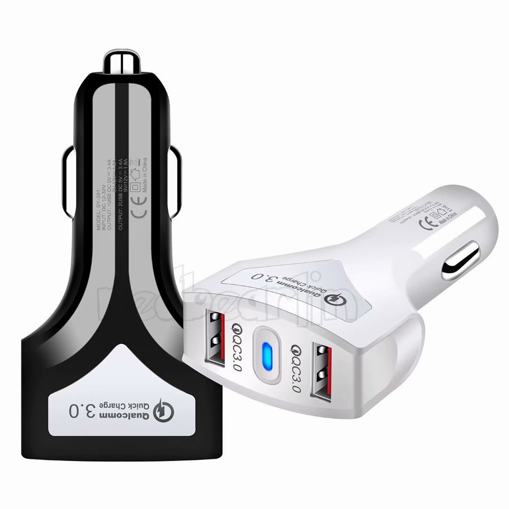 QC 3.0 Dual Type c Port Car Charger Auto Power Adapter For iphone 7 8 X samsung gps with box
QC 3.0 Dual Type c Port Car Charger Auto Power Adapter For iphone 7 8 X samsung gps with box