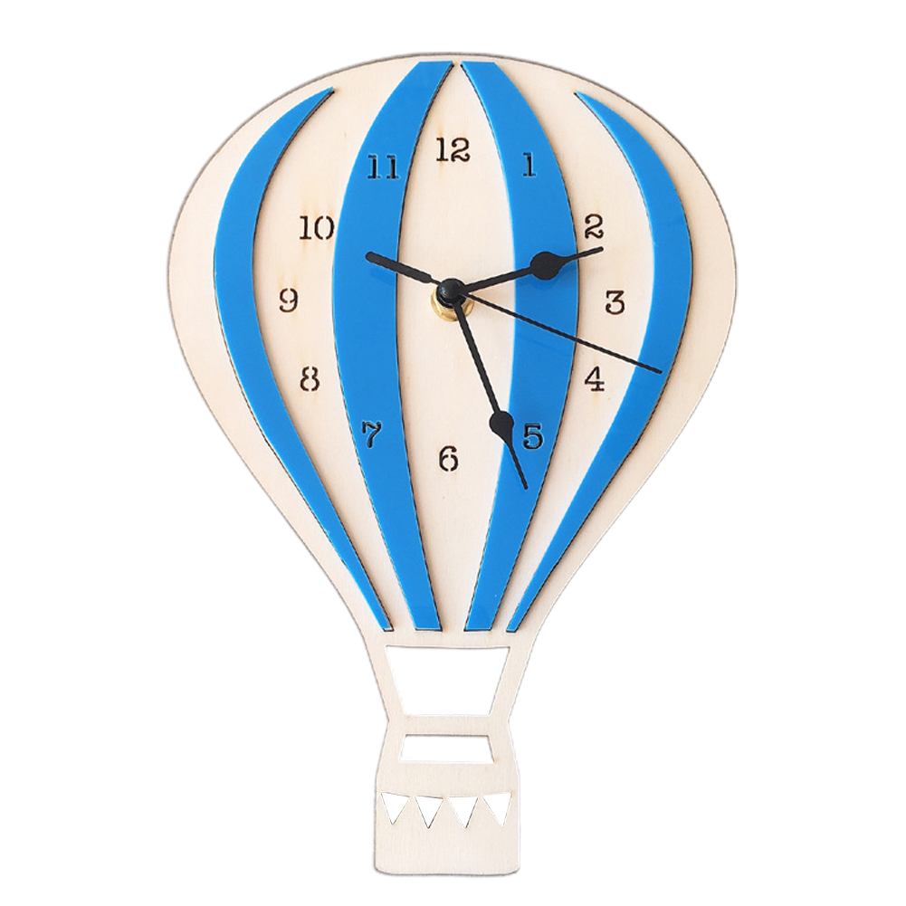 Nordic Style Digital Display Craft Wall Clock Kids Bedroom Mute Living Room Hot Air Balloon Shape Home Decor School Wooden
Nordic Style Digital Display Craft Wall Clock Kids Bedroom Mute Living Room Hot Air Balloon Shape Home Decor School Wooden