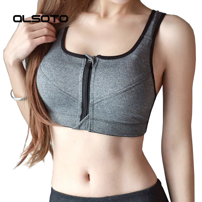 Women sport bra Fitness yogo jogging for running front zipper Breathable Gym Push Up Quick-drying shockproof sportswear, Blue
Women sport bra Fitness yogo jogging for running front zipper Breathable Gym Push Up Quick-drying shockproof sportswear, Blue