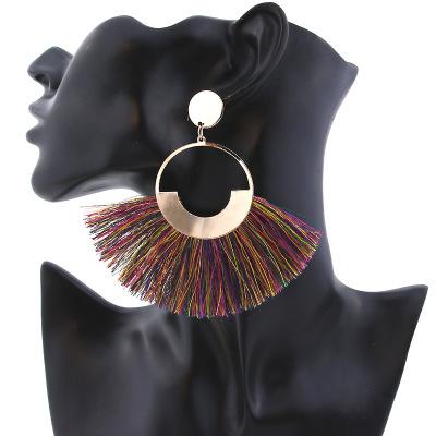 New Arrival Ethnic Tassel Earrings Pendant For Women Handmade Fringed Earrings Female Bohemian Hanging Dangle Drop Earrings Xmas Gifts, Silver
New Arrival Ethnic Tassel Earrings Pendant For Women Handmade Fringed Earrings Female Bohemian Hanging Dangle Drop Earrings Xmas Gifts, Silver