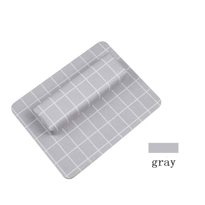 5 Color Professional Nail Pillow Cushion Holder grid Design Soft PU Leather Hand Arm Rest Set Nail Art Salon Manicure Tool