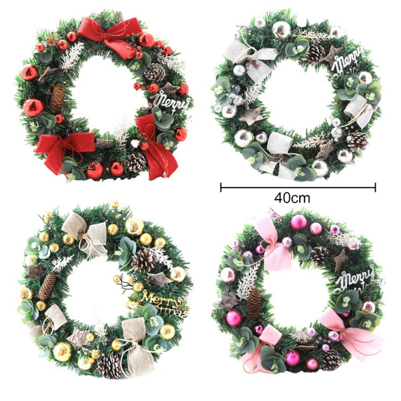 15.7Inch Wall Ornament With Pine Cone Ball And Bowknot Gifts For Christmas Party Artificial Christmas Wreath Door
15.7Inch Wall Ornament With Pine Cone Ball And Bowknot Gifts For Christmas Party Artificial Christmas Wreath Door
