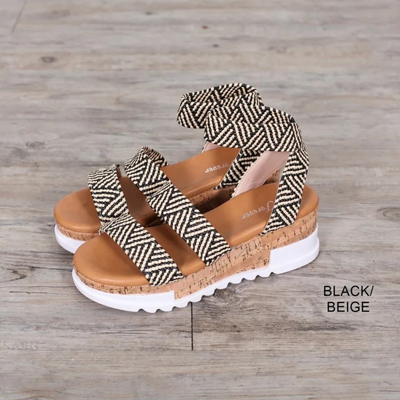 New 2020 Fashion Solid Platform Sandals Women Serpentine Peep Toe Mid Heel Wedges Ankle Buckle Strap Sandalia mujer Female Shoes
New 2020 Fashion Solid Platform Sandals Women Serpentine Peep Toe Mid Heel Wedges Ankle Buckle Strap Sandalia mujer Female Shoes