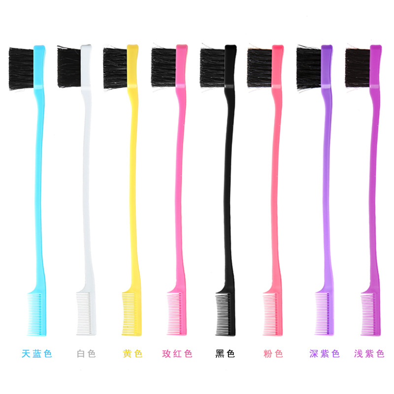 Two-headed makeup brush hair dye brush eyebrows eyelash hair wax broken beautifying tool
Two-headed makeup brush hair dye brush eyebrows eyelash hair wax broken beautifying tool