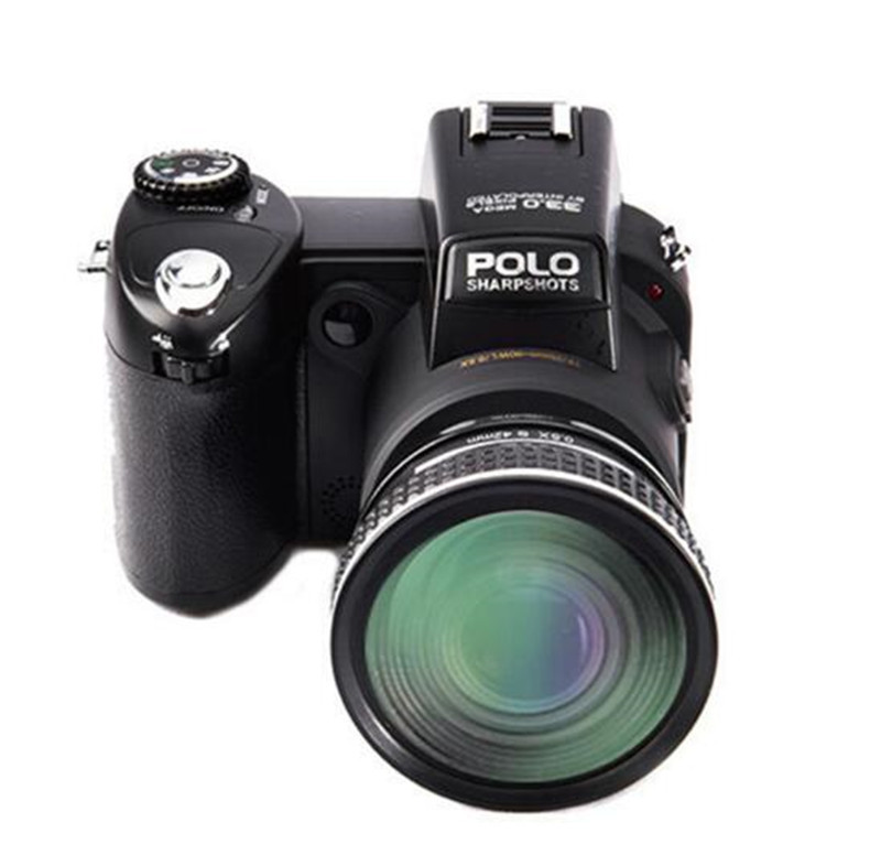 HOT New POLO D7200 digital camera 33MP FULL HD1080P 24X optical zoom Auto focus Professional Camcorder Free DHL