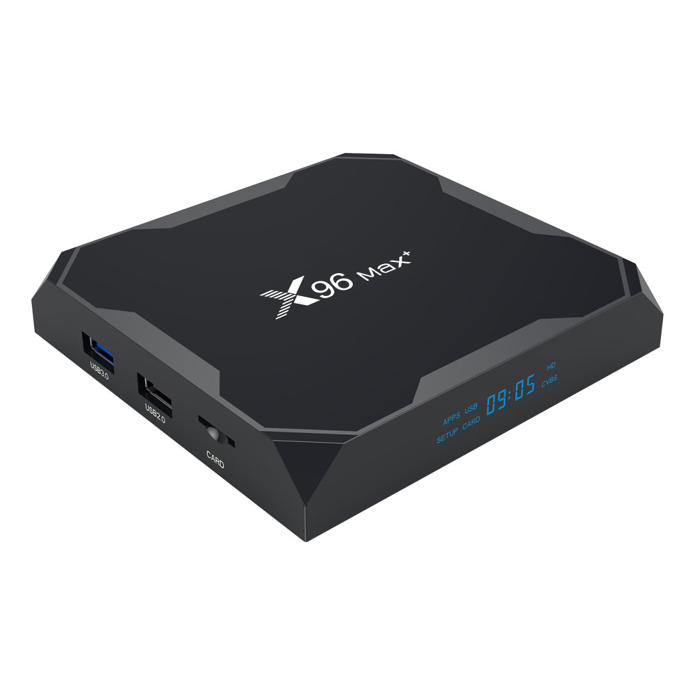 X96 MAX PLUS amlogic s905x3 tv box 8K 2gb 4gb ram 16gb 32gb 64gb rom dual wifi 100m 1000m lan android 9.0