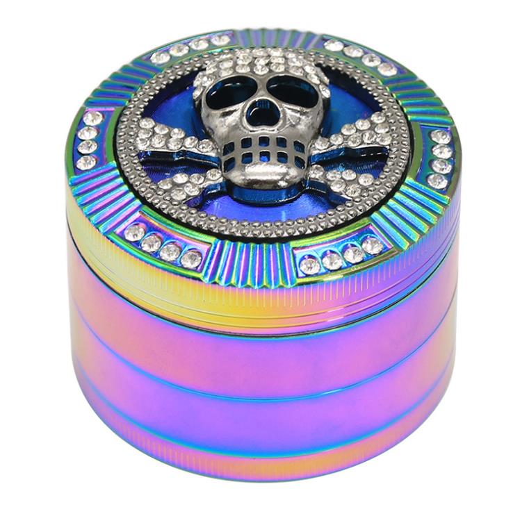 A New Type of Brilliant Four-Layer 63mm Zinc Alloy Smoke Grinder Round Smoke Crusher in 2019
A New Type of Brilliant Four-Layer 63mm Zinc Alloy Smoke Grinder Round Smoke Crusher in 2019