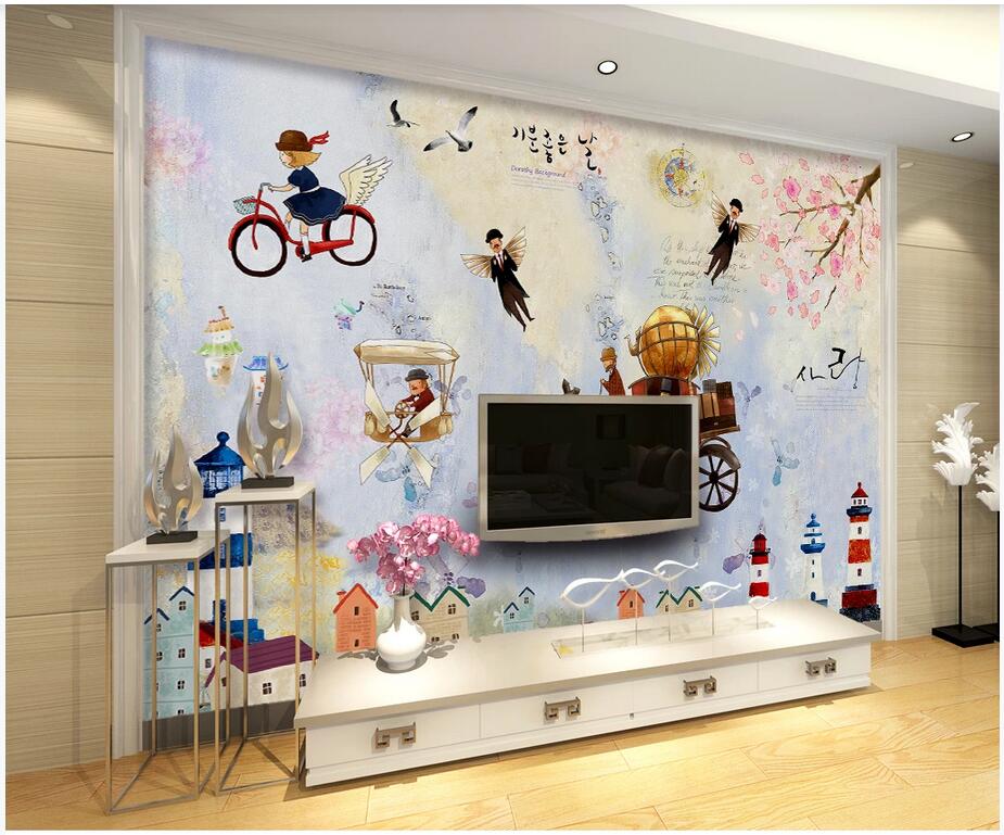 Custom wall stickes photo Cartoon fantasy lighthouse tv sofa restaurant background wall home decor murals wallpaper for walls 3 d, Non-woven wallpaper
Custom wall stickes photo Cartoon fantasy lighthouse tv sofa restaurant background wall home decor murals wallpaper for walls 3 d, Non-woven wallpaper