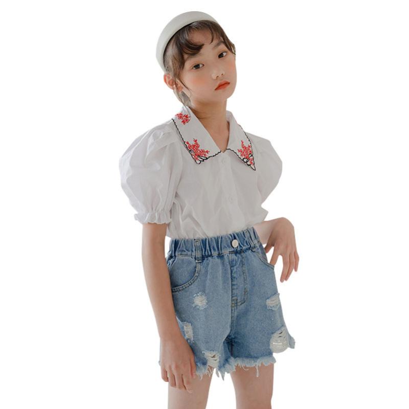 YourSeason 2020 Summer Teenager Girls Princess Casual Blouse Puff Sleeve Kids Girls Vitnage Embroidery Cotton Loose Shirt Tops, White
YourSeason 2020 Summer Teenager Girls Princess Casual Blouse Puff Sleeve Kids Girls Vitnage Embroidery Cotton Loose Shirt Tops, White