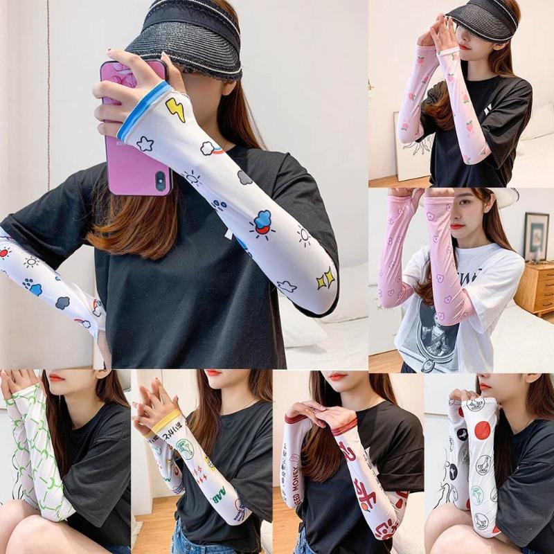 1 Pair Men Women Print Arm Sleeves Summer Sun UV Protection Ice Cool Cycling Running Fishing Climbing Driving Arm Cover Warmers
1 Pair Men Women Print Arm Sleeves Summer Sun UV Protection Ice Cool Cycling Running Fishing Climbing Driving Arm Cover Warmers