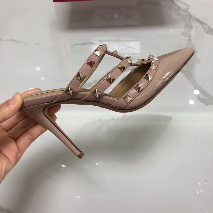 Casual Designer Sexy lady fashion Black leather studded spikes point toe 3strappy high heels shoes wedding shoes brand new, Apricot
Casual Designer Sexy lady fashion Black leather studded spikes point toe 3strappy high heels shoes wedding shoes brand new, Apricot