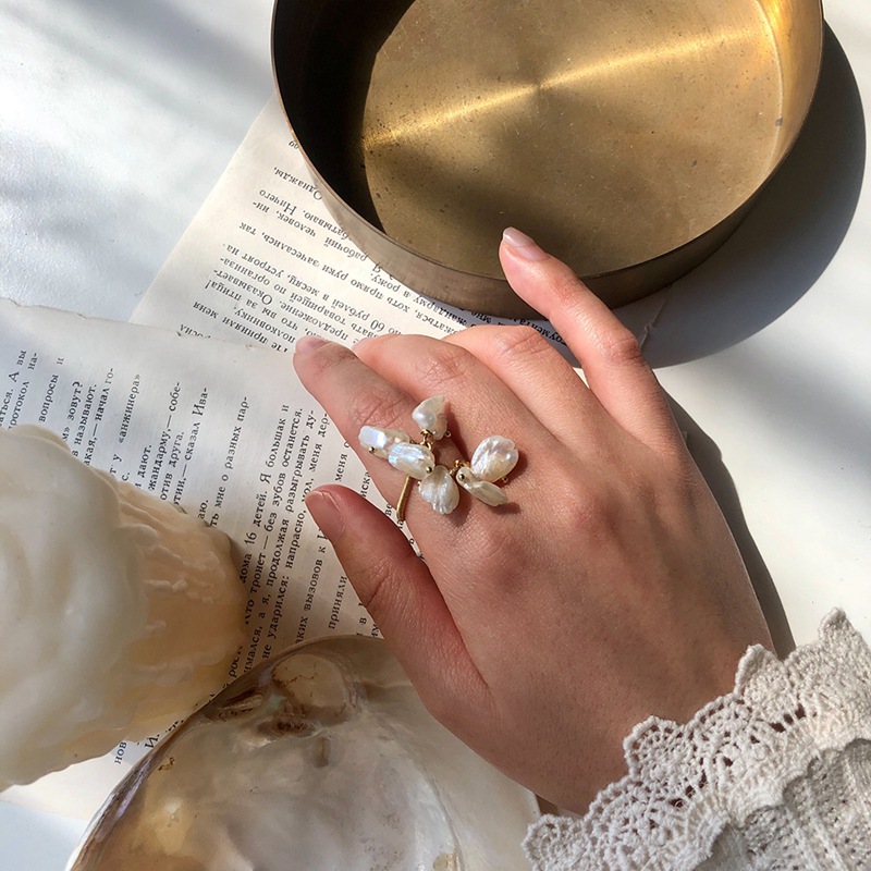 Cluster Rings MENGJIQIAO Elegant Natural Freshwater Pearl Resizable For Women Students Mid Finger Knuckle Party Jewelry Gifts
Cluster Rings MENGJIQIAO Elegant Natural Freshwater Pearl Resizable For Women Students Mid Finger Knuckle Party Jewelry Gifts