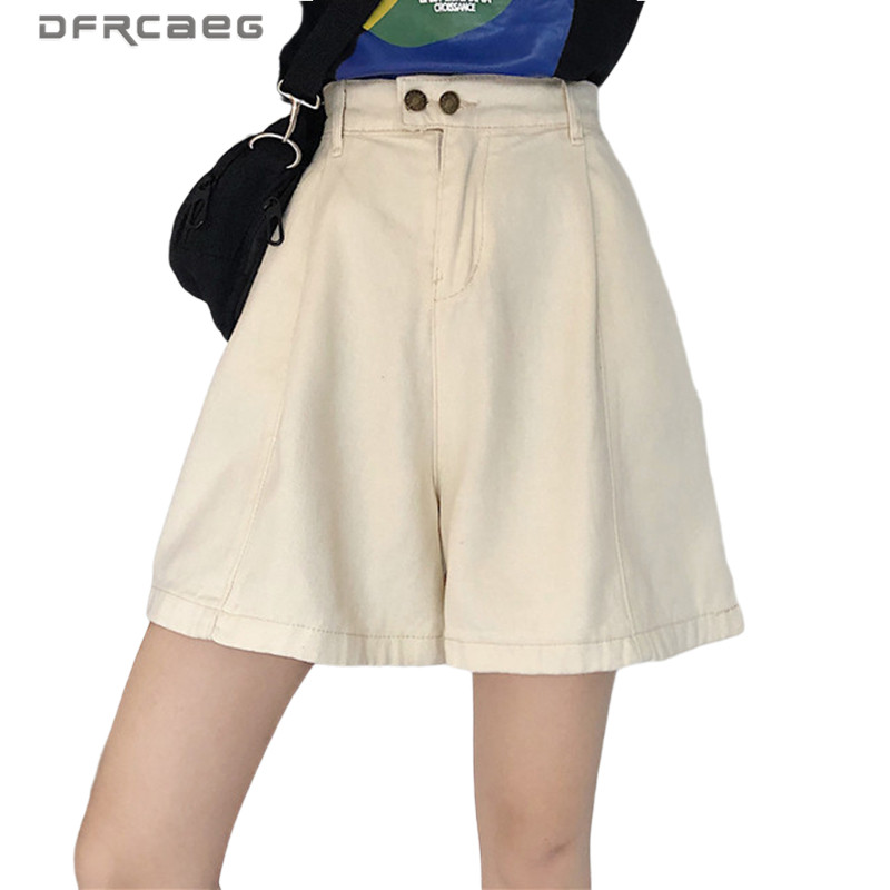 High Waist Loose Women Wide Leg Shorts Denim Summer 2020 Streetwear Korean Casual Denim Short Trousers Jeans Femme Apricot, Black
High Waist Loose Women Wide Leg Shorts Denim Summer 2020 Streetwear Korean Casual Denim Short Trousers Jeans Femme Apricot, Black