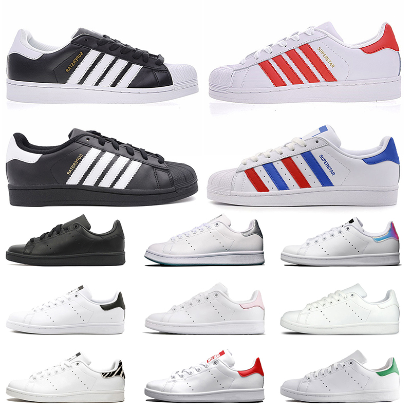 Brand Classic Superstars Stan Smith shoes women mens casual shoes triple white black red green laser luxury platform Leather sneakers
Brand Classic Superstars Stan Smith shoes women mens casual shoes triple white black red green laser luxury platform Leather sneakers