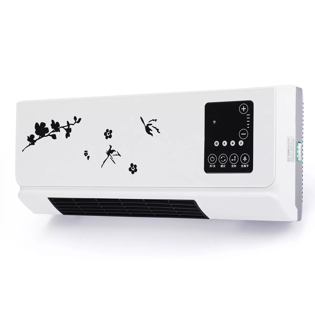 2000W Wall MountedDesktop Heater Air Conditioner Dehumidifier Clothes Dryer with Remote Control