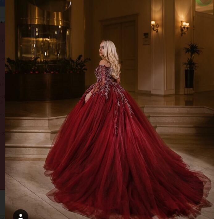 2019 Arabic Prom Dresses Ball Gown Off The Shoulder Lace Beads Tulle Appliques Sweep Train Luxury Evening Dress Formal Party Gowns Custom