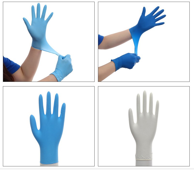 100Pcs Disposable Gloves Latex Universal Kitchen Dish washing Work Rubber Garden Gloves Protective Glove for Home Outdoor