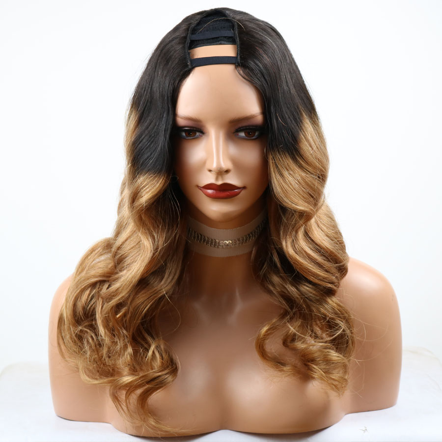 Body Wave Brazilian U Part Human Hair Wigs for Black Women Ombre U Part Wigs Pre Plucked Natural Hairline 200Density, As pic
Body Wave Brazilian U Part Human Hair Wigs for Black Women Ombre U Part Wigs Pre Plucked Natural Hairline 200Density, As pic