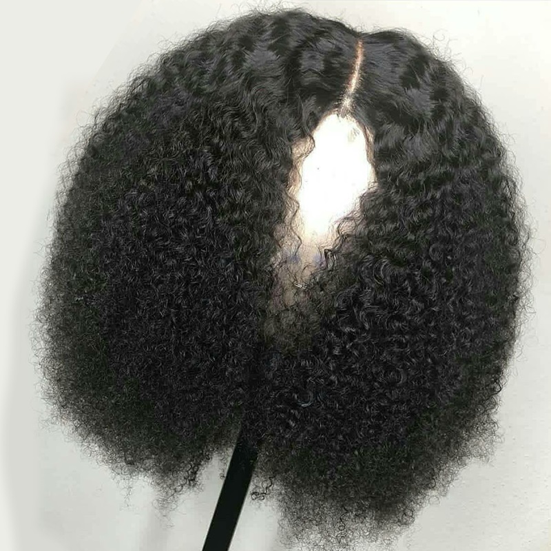 Mogolian Afro Kinky Curly Lace Front Human Hair Wigs For Black Women Remy Hairs 360 hd Laces Frontal Wig 150 Density 10-22inch diva1