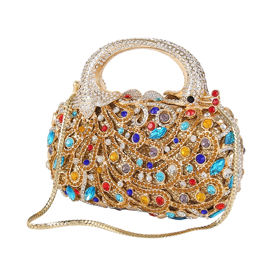 women color crystal annual meeting dress peacock handbag for party lady's diamond one shoulder chain bags bridal clutches bags, Color same as pictur
women color crystal annual meeting dress peacock handbag for party lady's diamond one shoulder chain bags bridal clutches bags, Color same as pictur