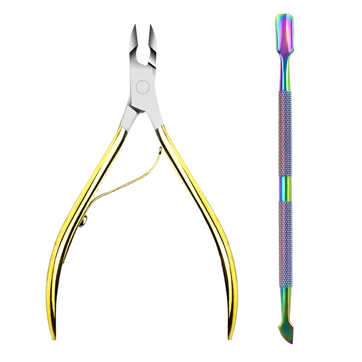 Cuticle Trimmer Cuticle Nippers Clippers Stainless Steel Hangnail Remover Extremely Sharp Cutter Pedicure Manicure Tool, gold coating
Cuticle Trimmer Cuticle Nippers Clippers Stainless Steel Hangnail Remover Extremely Sharp Cutter Pedicure Manicure Tool, gold coating