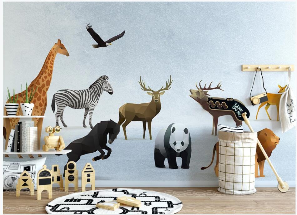 3d wall murals wallpaper for walls 3 d Simple cartoon geometric animal children room background 3d wallpaer custom photo mural home decor, Non-woven wallpaper
3d wall murals wallpaper for walls 3 d Simple cartoon geometric animal children room background 3d wallpaer custom photo mural home decor, Non-woven wallpaper