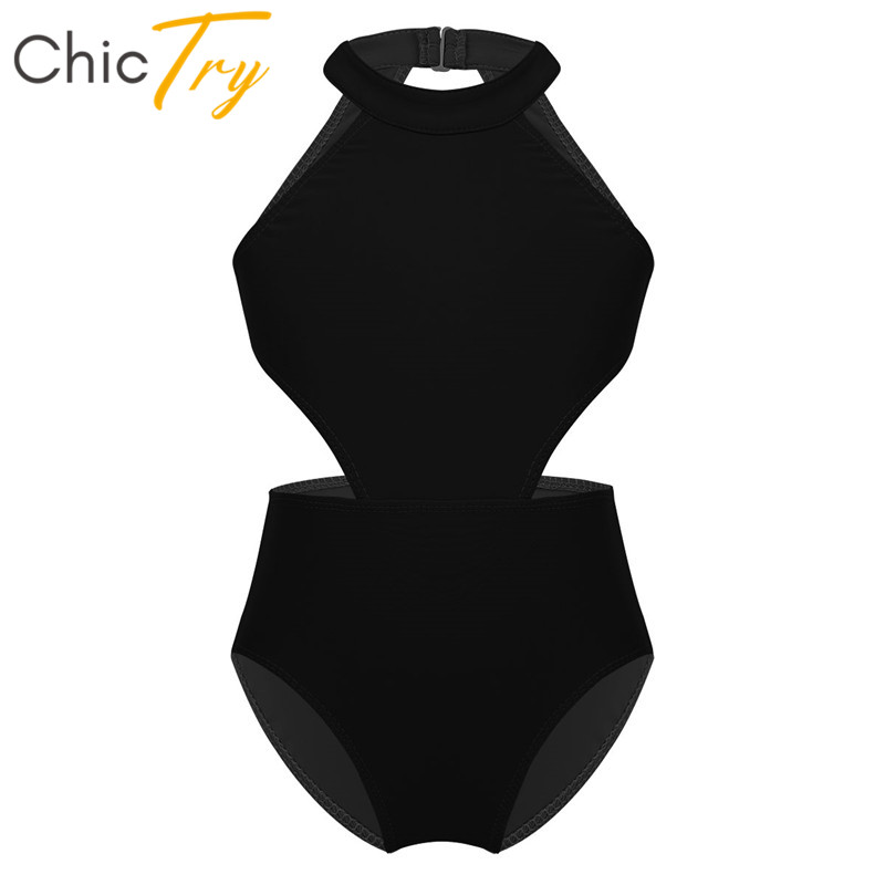 ChicTry Girls Halter Ballet Leotards Dance Wear Kids Hollow Waist Gymnastics Leotard Bodysuit Child Practice Stage Dance Costume, Black
ChicTry Girls Halter Ballet Leotards Dance Wear Kids Hollow Waist Gymnastics Leotard Bodysuit Child Practice Stage Dance Costume, Black