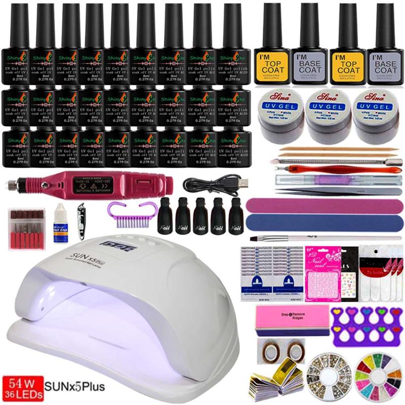 Nail set 84W/54W UV LED LAMP for Manicure Gel nail polish Set Kit Gel Varnish Electric Drill Manicure Sets Art Tools
Nail set 84W/54W UV LED LAMP for Manicure Gel nail polish Set Kit Gel Varnish Electric Drill Manicure Sets Art Tools
