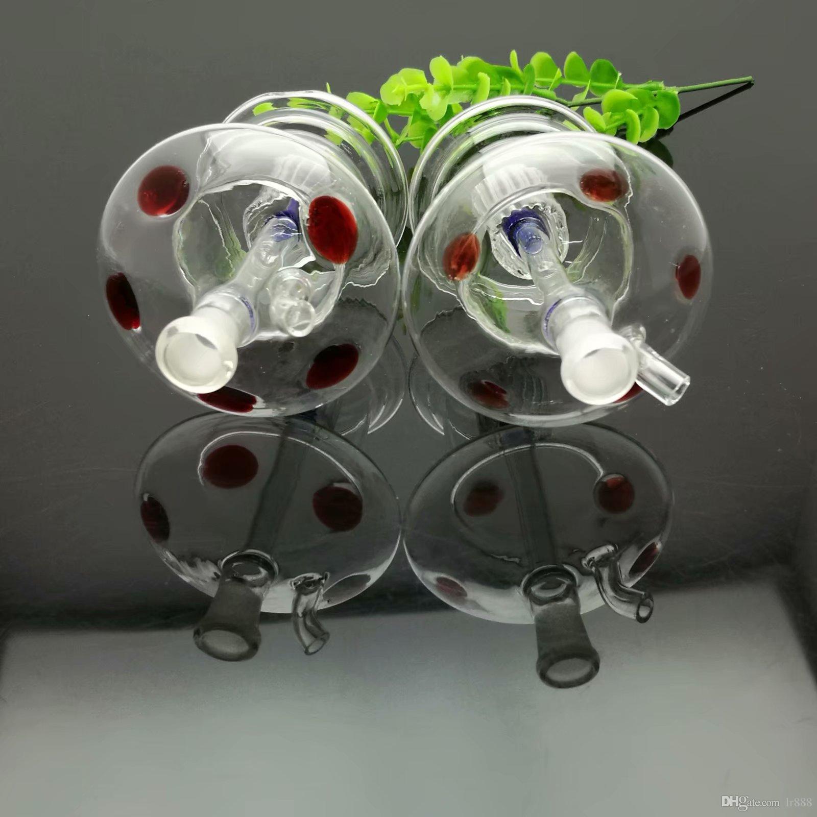 Hot-selling color-dotted mushroom glass cigarette kettle Wholesale Glass Water Pipes Tobacco Accessories Glass Ash Catcher
Hot-selling color-dotted mushroom glass cigarette kettle Wholesale Glass Water Pipes Tobacco Accessories Glass Ash Catcher