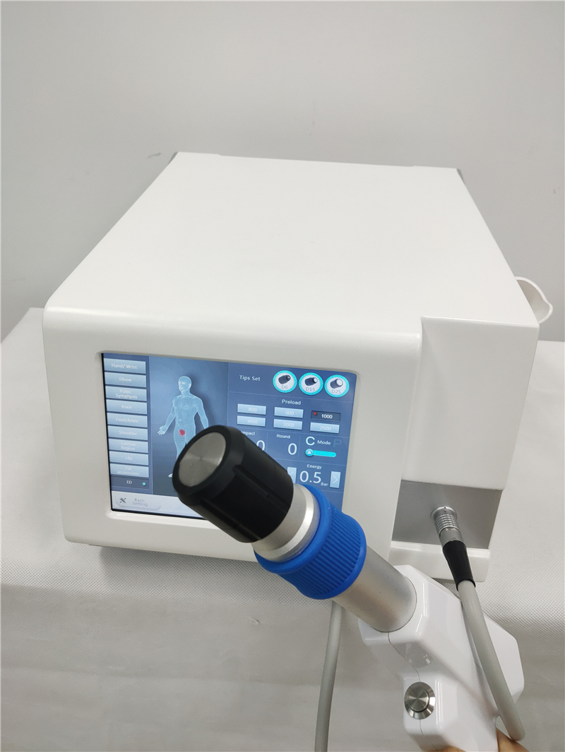 Portable Acoustic Radial ESWT is produced by pneumatic devices with hight pressure 6Bar for body pain relief and sports injury
Portable Acoustic Radial ESWT is produced by pneumatic devices with hight pressure 6Bar for body pain relief and sports injury