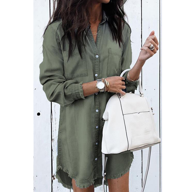 OLGITUM New 2019 Casual Spring And Autumn Explosion Models Fashion Multicolor Women Cuffs Tassels Denim Jacket JK740, Army green
OLGITUM New 2019 Casual Spring And Autumn Explosion Models Fashion Multicolor Women Cuffs Tassels Denim Jacket JK740, Army green