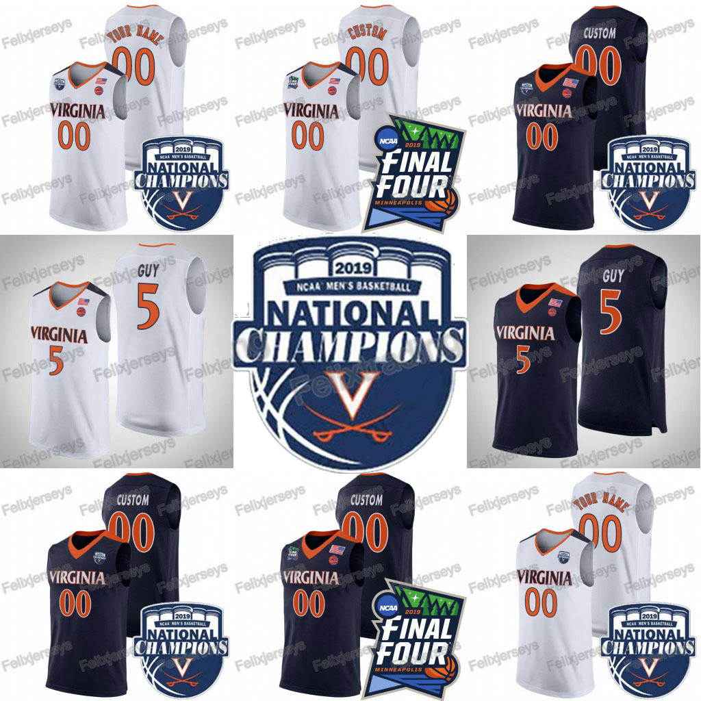 12 De'Andre Hunter Virginia Cavaliers 2019 Champions 5 Kyle Guy Ty Jerome Mamadi Diakite 0 Kihei Clark JACK SALT College Basketball Jersey, White with 2019 final four
12 De'Andre Hunter Virginia Cavaliers 2019 Champions 5 Kyle Guy Ty Jerome Mamadi Diakite 0 Kihei Clark JACK SALT College Basketball Jersey, White with 2019 final four
