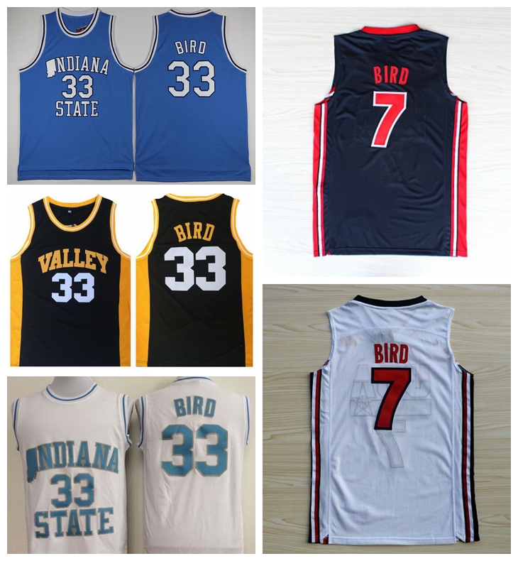 Indiana State Sycamores Larry Bird College Jerseys 33 Springs Valley US 1992 Dream Team One High School Larry Bird Basketball Jerseys 7, 33 white
Indiana State Sycamores Larry Bird College Jerseys 33 Springs Valley US 1992 Dream Team One High School Larry Bird Basketball Jerseys 7, 33 white