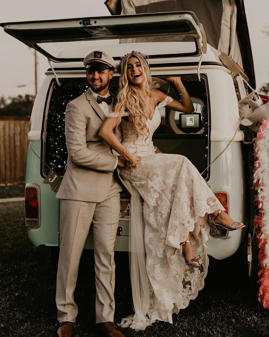 2019 Boho Mermaid Wedding Dresses Spaghetti Straps Lace Applique Beach Wedding Dress Vintage Bridal Gowns Custom Made