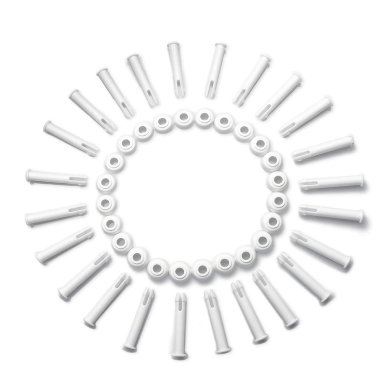 24 PCS Plastic Pool Joint Pins & 24 PCS Rubber Seals for Intex Above Ground Round Frame Pool Parts 28270-28273(2.16In
24 PCS Plastic Pool Joint Pins & 24 PCS Rubber Seals for Intex Above Ground Round Frame Pool Parts 28270-28273(2.16In