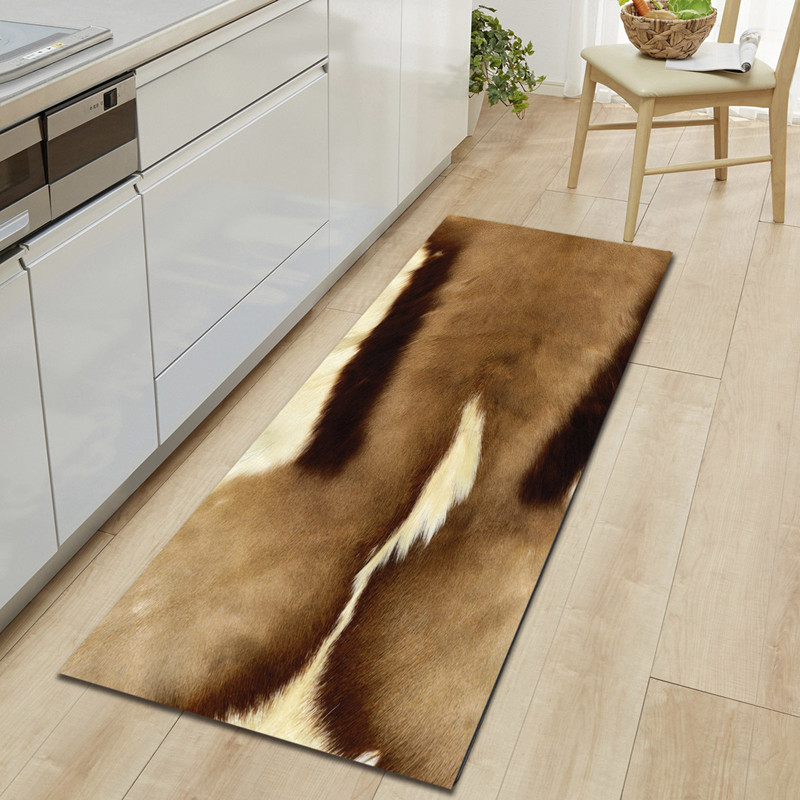 Tapete Banheiro Carpet For Toliet Non Slip Alfombra Bano Milk Cow Artificial Fur Rug Badkamer Bath Mat Door Floor