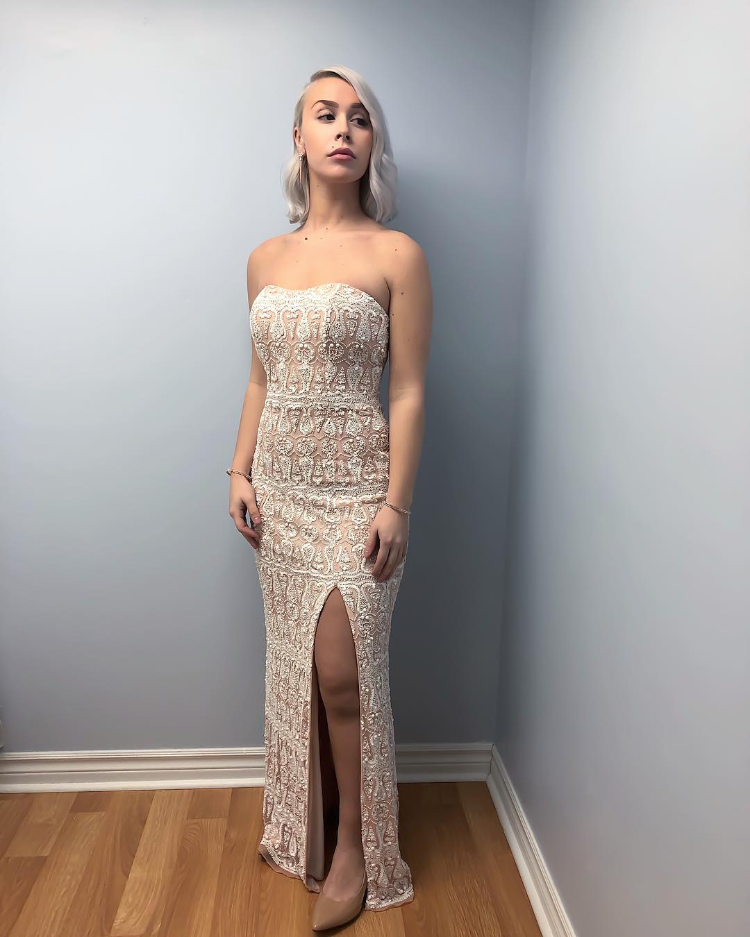 Plus Size Customized Mermaid Sleeveless Evening Dresses Strapless Prom Dress Satin Applique Floor Length Split Formal Party Bridesmaid Gown