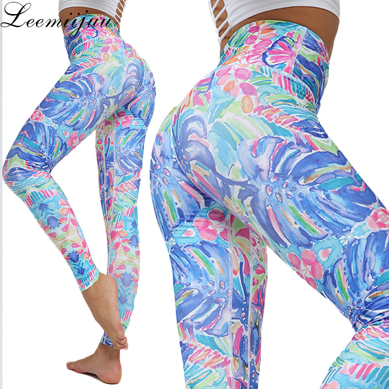 LEEMIIJUU Women yoga leggings print High Waist Fitness Leggings Running Gym Pants Women Colorful Sporting Workout, 6120
LEEMIIJUU Women yoga leggings print High Waist Fitness Leggings Running Gym Pants Women Colorful Sporting Workout, 6120