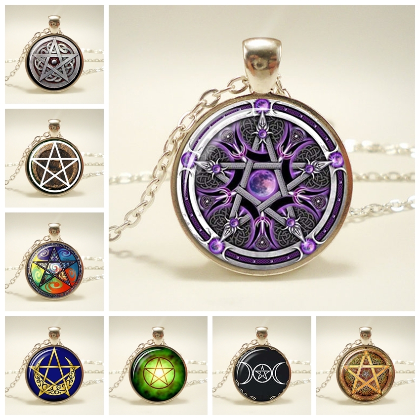 Occult Satanic Star Symbols The Inverted Star Signs Inverted Pentagram Satanic Pentagram Glass Cabochon Pendent Necklace Jewelry
Occult Satanic Star Symbols The Inverted Star Signs Inverted Pentagram Satanic Pentagram Glass Cabochon Pendent Necklace Jewelry
