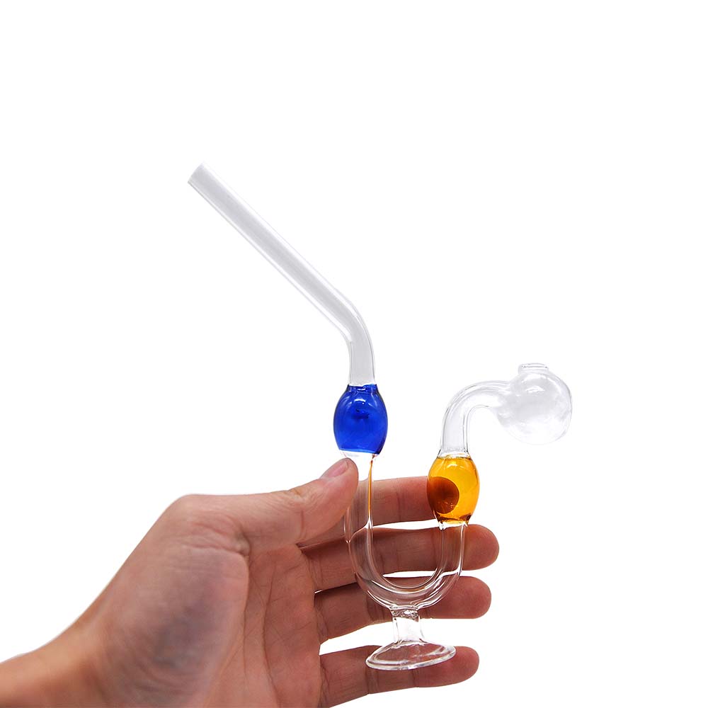 Snakelike Glass Smoking Handle Pipe Glass Oil Burner Pipes Smoking Pipe Glass Tobacco Water Pipe Oil Rig Bong Hookah Shisha Water Tube
Snakelike Glass Smoking Handle Pipe Glass Oil Burner Pipes Smoking Pipe Glass Tobacco Water Pipe Oil Rig Bong Hookah Shisha Water Tube