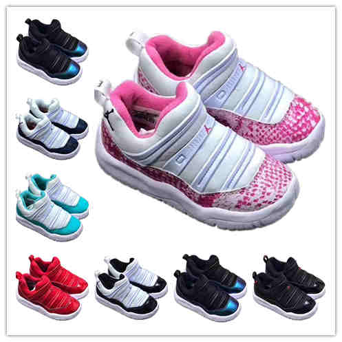 2019 new high quality 11 kids canvas and leather basketball shoes 11 og gym red jam TPR kids cushioning sneakers size 22-35
2019 new high quality 11 kids canvas and leather basketball shoes 11 og gym red jam TPR kids cushioning sneakers size 22-35