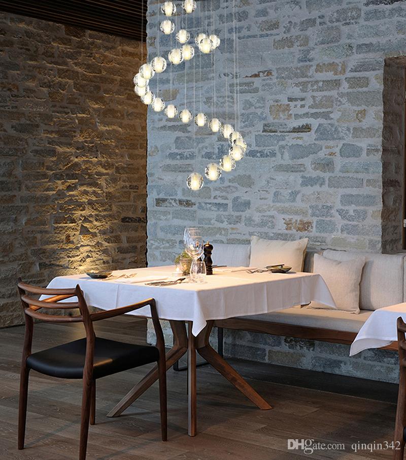 LED Crystal Glass Ball Pendant lamps Meteor Rain Ceiling Light Meteoric Shower Stair Bar Droplight Chandelier Lighting lights
LED Crystal Glass Ball Pendant lamps Meteor Rain Ceiling Light Meteoric Shower Stair Bar Droplight Chandelier Lighting lights