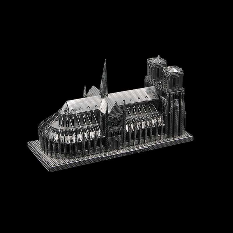2020 Hot sell 3D Three-dimensional puzzle metal model manual DIYCath édrale Notre Dame de Paris architectural puzzle gift
2020 Hot sell 3D Three-dimensional puzzle metal model manual DIYCath édrale Notre Dame de Paris architectural puzzle gift